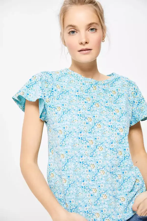 Camiseta estampada Springfield mujer Camiseta estampada Springfield mujer