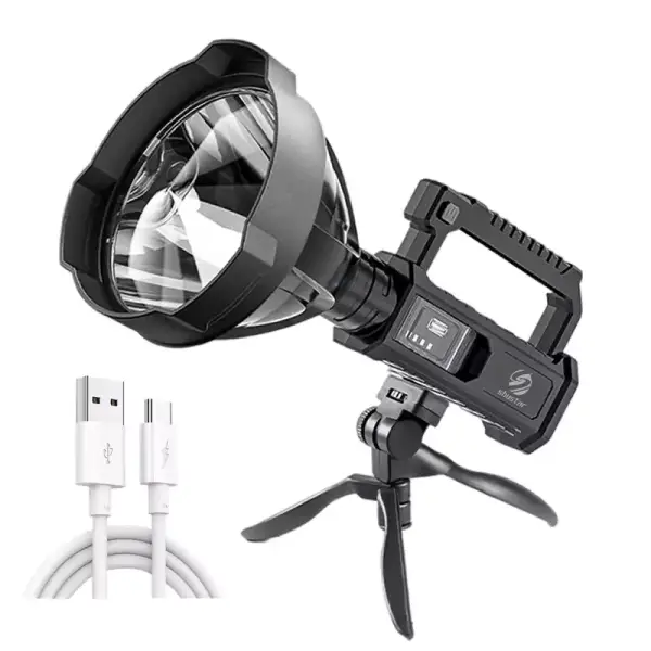 Linterna LED de alta potencia reflector XHP70 Linterna LED de alta potencia reflector XHP70