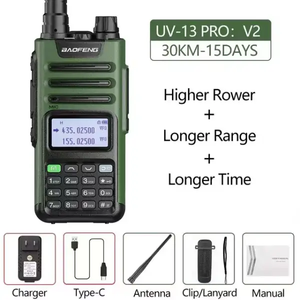 Walkie Talkie BaoFeng UV-13 PRO V1 V2 Walkie Talkie BaoFeng UV-13 PRO V1 V2