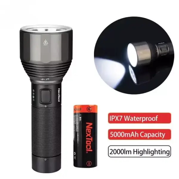 Linterna LED NexTool 2000lm Linterna LED NexTool 2000lm