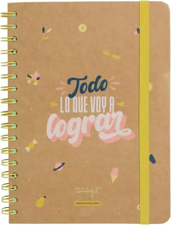 Agenda escolar Mr. Wonderful 2023-2024 Agenda escolar Mr. Wonderful 2023-2024