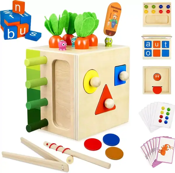 Juguetes Montessori de aprendizaje Juguetes Montessori de aprendizaje