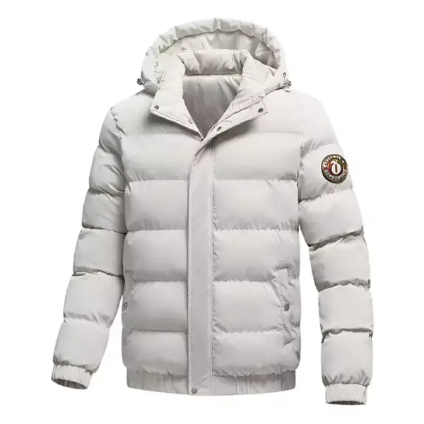 Parka gruesa con capucha para hombre Parka gruesa con capucha para hombre