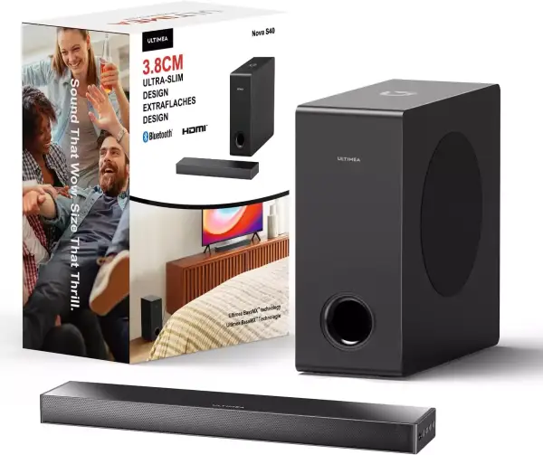 Barra de sonido ULTIMEA 2.1 160W Barra de sonido ULTIMEA 2.1 160W