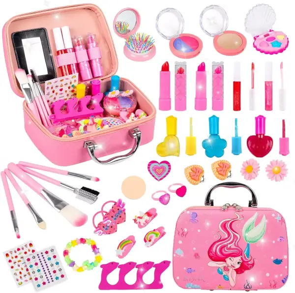 Kit de maquillaje para niños 34 piezas Kit de maquillaje para niños 34 piezas
