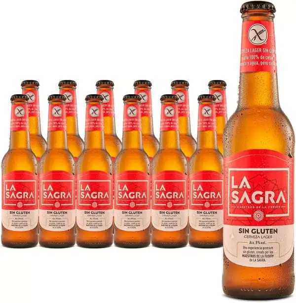 12x La Sagra Sin Gluten 33cl 12x La Sagra Sin Gluten 33cl