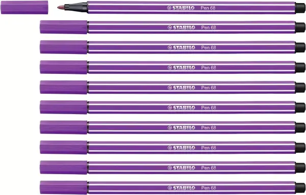 Pack 10 rotulares Stabilo acuarelable Lila Pack 10 rotulares Stabilo acuarelable Lila