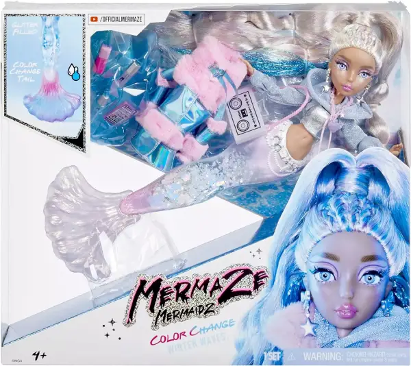 Muñeca Sirena Mermaze Mermaidz Winter Waves Muñeca Sirena Mermaze Mermaidz Winter Waves
