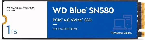 SSD M.2 Western Digital Blue SN580 1TB SSD M.2 Western Digital Blue SN580 1TB