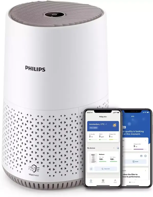 Philips Serie 600 Purificador de aire silencioso HEPA Philips Serie 600 Purificador de aire silencioso HEPA