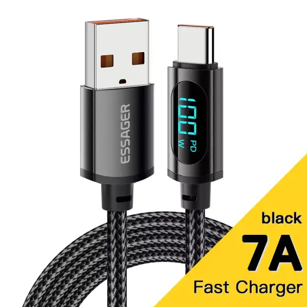 Cable USB tipo C 100W PD 1M Cable USB tipo C 100W PD 1M
