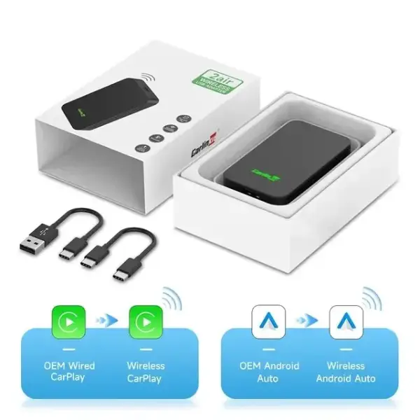 Adaptador Carplay & Android Auto inalámbrico CarlinKit Adaptador Carplay & Android Auto inalámbrico CarlinKit