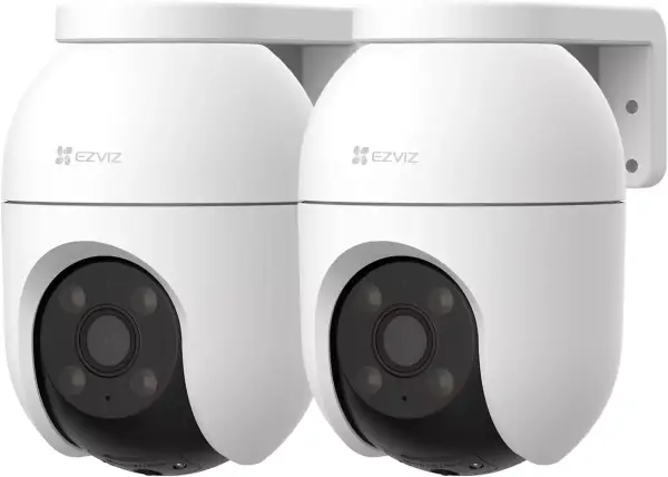 Pack 2 cámaras EZVIZ Wifi 1080p Alexa/Google Pack 2 cámaras EZVIZ Wifi 1080p Alexa/Google