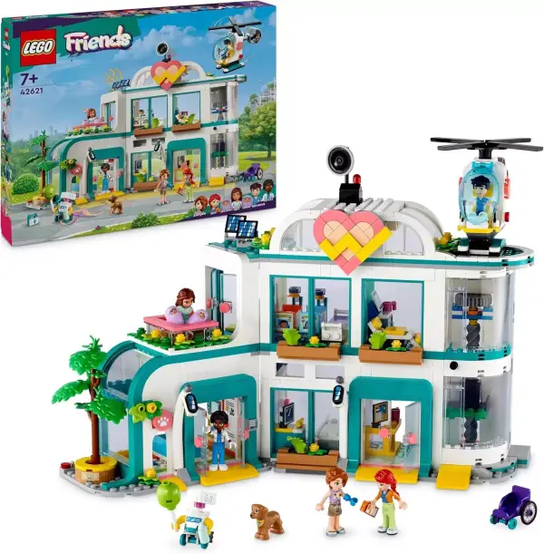 LEGO Friends Hospital de Heartlake City con Helicóptero y accesorios LEGO Friends Hospital de Heartlake City con Helicóptero y accesorios
