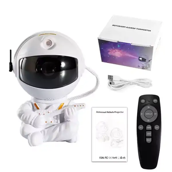 Proyector de estrellas astronauta con mando Proyector de estrellas astronauta con mando