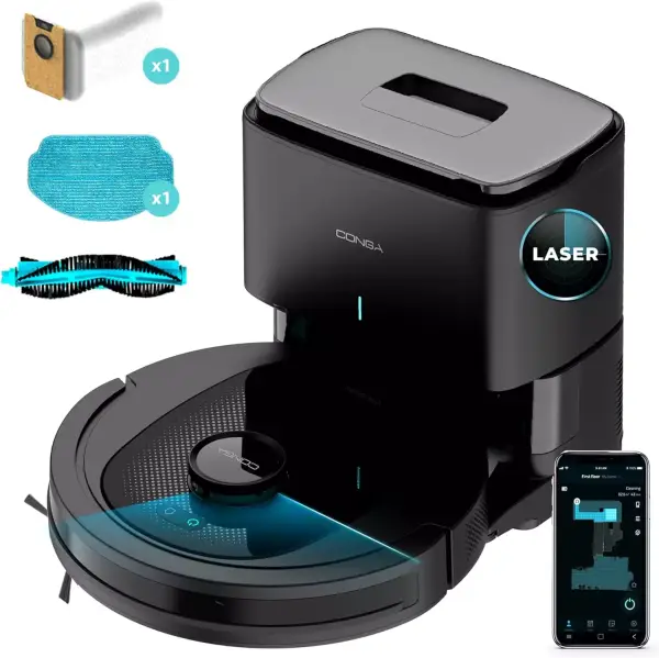 Robot aspirador Cecotec Conga 7490 Ultimate + Base Robot aspirador Cecotec Conga 7490 Ultimate + Base