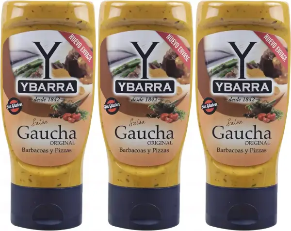 3x300ml Ybarra Salsa Gaucha 3x300ml Ybarra Salsa Gaucha