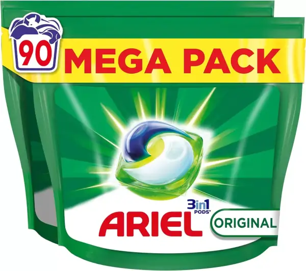 40 cápsulas Ariel Todo En Uno PODS para lavadora 40 cápsulas Ariel Todo En Uno PODS para lavadora