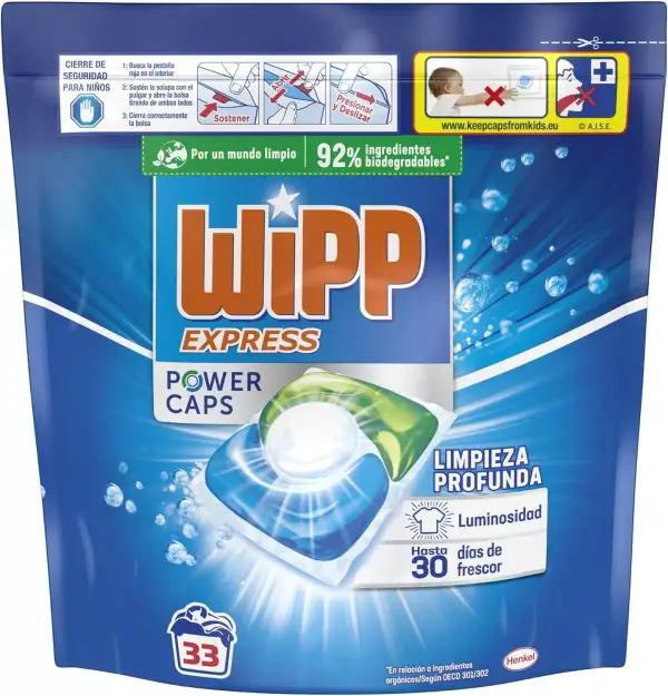 33 Cápsulas Wipp Express Power Caps 33 Cápsulas Wipp Express Power Caps
