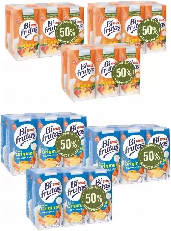 18x200ml PASCUAL BIFRUTAS TROPICAL 18x200ml PASCUAL BIFRUTAS TROPICAL