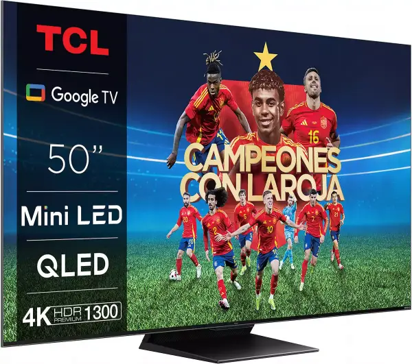 TV TCL 50" QLED 4K 144Hz MiniLed Motion Clarity Pro TV TCL 50" QLED 4K 144Hz MiniLed Motion Clarity Pro