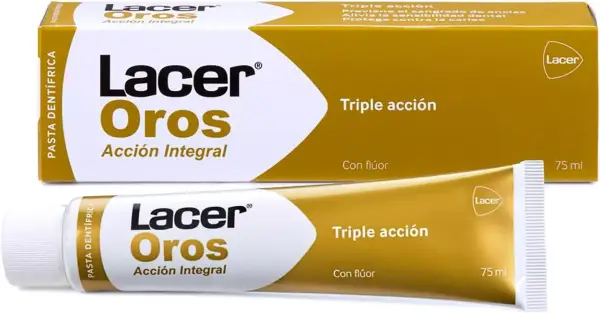 Pasta dentífrica LACER OROS 75ml Pasta dentífrica LACER OROS 75ml
