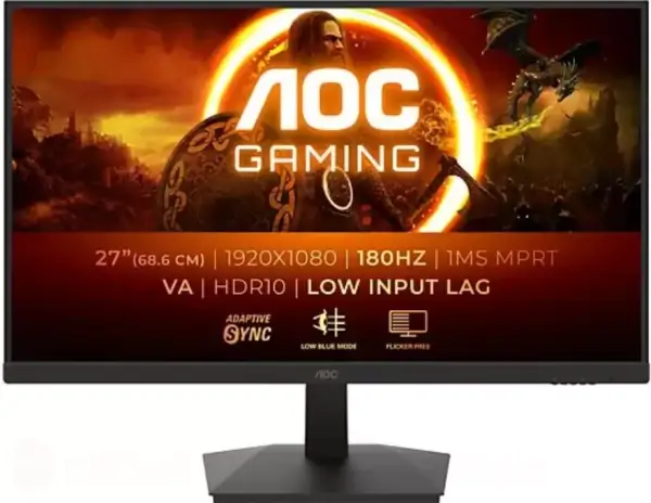 Monitor AOC 27" LED VA FHD 180Hz Monitor AOC 27" LED VA FHD 180Hz