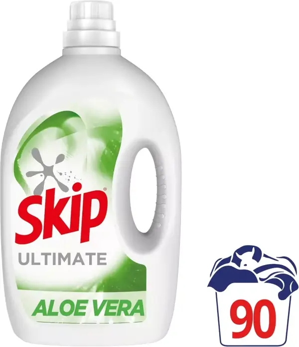 90 Lavados Skip Ultimate Aloe Vera Detergente líquido 90 Lavados Skip Ultimate Aloe Vera Detergente líquido
