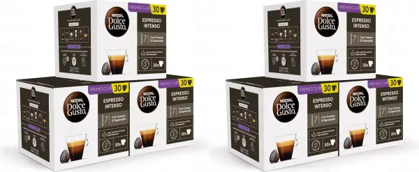 180 Cápsulas de Café Espresso Nescafé Dolce Gusto 180 Cápsulas de Café Espresso Nescafé Dolce Gusto