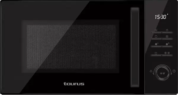 Microondas con grill Taurus Style Black 23L 900W Microondas con grill Taurus Style Black 23L 900W