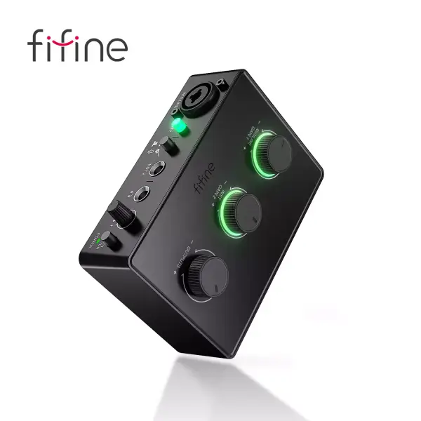 Interfaz Finine para micrófono condensador XLR + 48v Interfaz Finine para micrófono condensador XLR + 48v