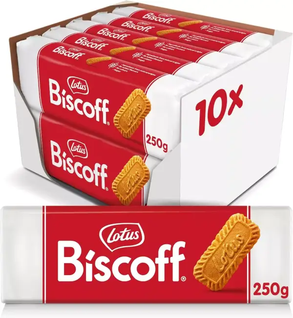10x250gr Lotus Biscoff Galleta Original Caramelizada 10x250gr Lotus Biscoff Galleta Original Caramelizada