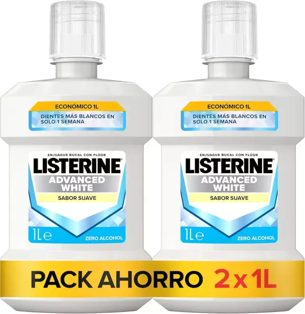 2x 1L Enjuague Bucal Listerine 2x 1L Enjuague Bucal Listerine