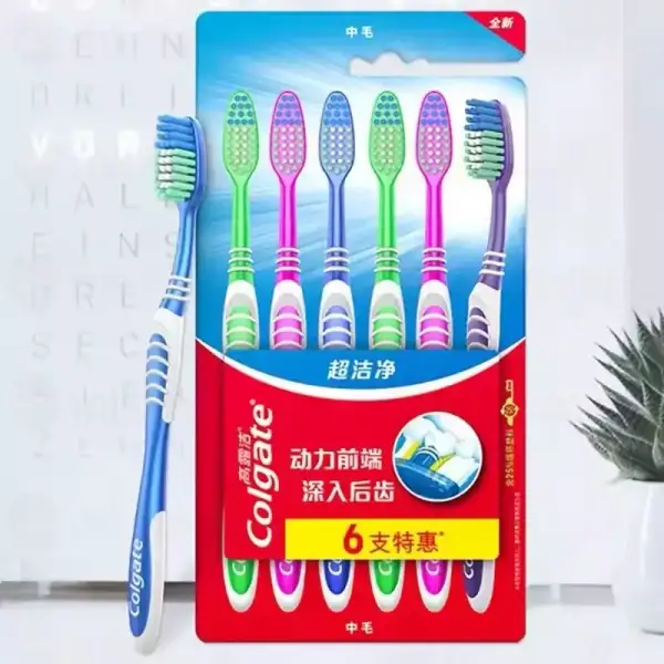 Pack 6 cepillos de dientes Colgate Pack 6 cepillos de dientes Colgate