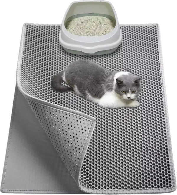 Alfombra arenero gatos 76x61cm Alfombra arenero gatos 76x61cm