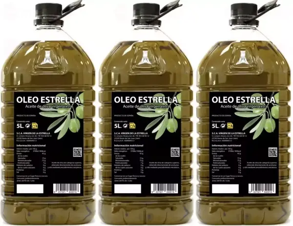 15L Aceite Oliva Virgen Extra OleoEstrella 15L Aceite Oliva Virgen Extra OleoEstrella
