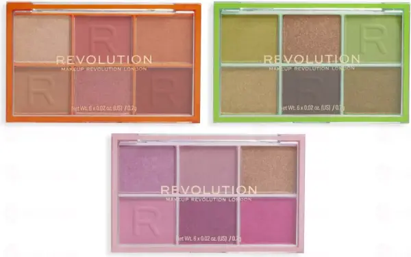 REVOLUTION Mini Colour Reloaded Paleta de Sombras REVOLUTION Mini Colour Reloaded Paleta de Sombras