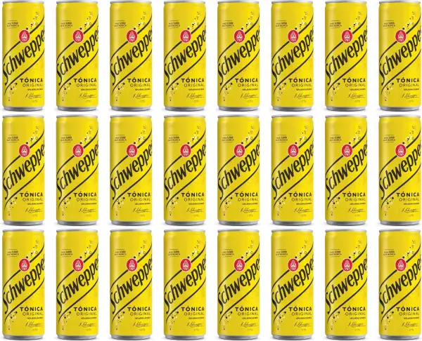 24x 33cl Tónica Schweppes Bebida Refrescante 24x 33cl Tónica Schweppes Bebida Refrescante