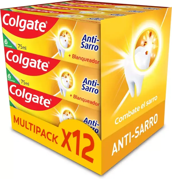 12x75ml Pasta de Dientes Colgate Antisarro 12x75ml Pasta de Dientes Colgate Antisarro