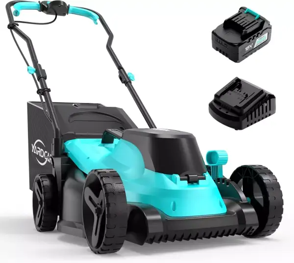 Cortacésped eléctrico 3200 RPM 18V 30L Cortacésped eléctrico 3200 RPM 18V 30L