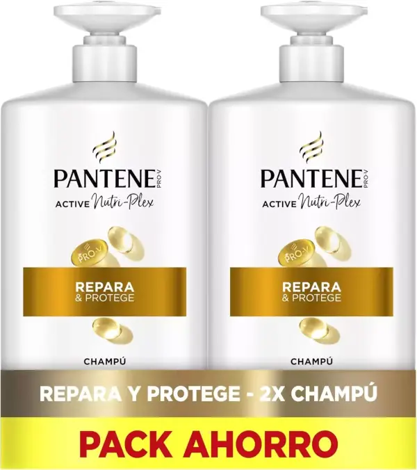2 Champú Pantene Pro-V Repara Y Protege de 1L 2 Champú Pantene Pro-V Repara Y Protege de 1L