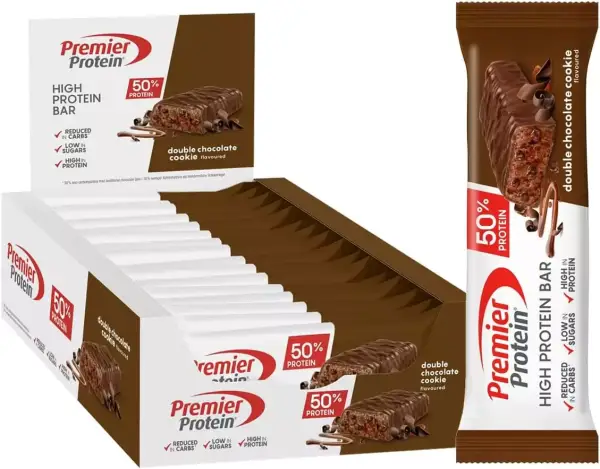 16x40gr barra de proteínas double chocolate 16x40gr barra de proteínas double chocolate
