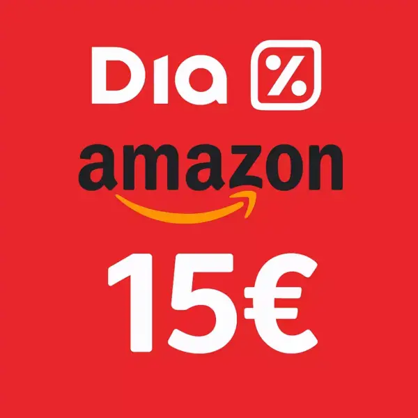 15€ GRATIS en tu 1ª compra en Dia desde Amazon (min 80€) 15€ GRATIS en tu 1ª compra en Dia desde Amazon (min 80€)
