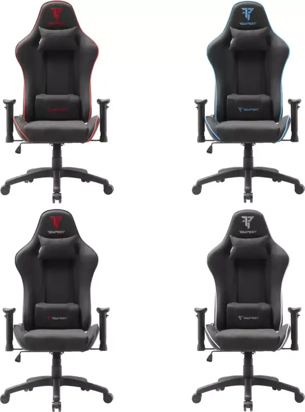Silla Gaming Tempest Vanquish Tela Transpirable Silla Gaming Tempest Vanquish Tela Transpirable