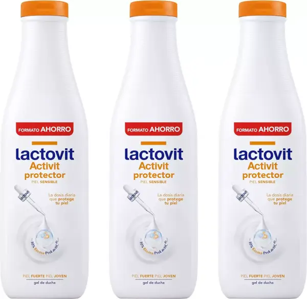 3x750ml Lactovit Gel de Ducha 3x750ml Lactovit Gel de Ducha