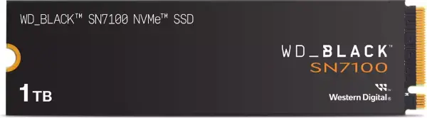 SSD WD Black SN7100 1TB NVMe Gen4 SSD WD Black SN7100 1TB NVMe Gen4