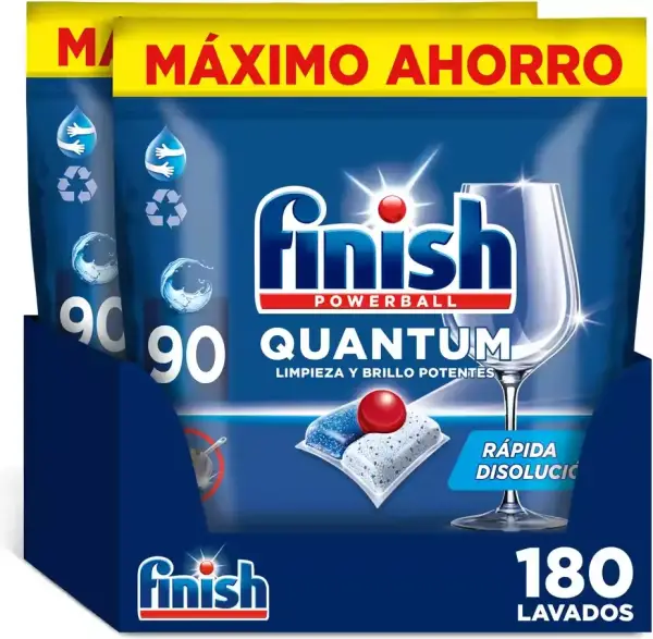Finish Powerball Quantum 180 Pastillas Finish Powerball Quantum 180 Pastillas