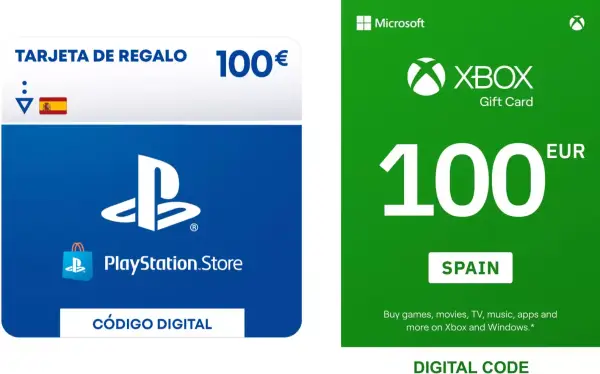Tarjeta de 100€ de Saldo para Playstation / Xbox Tarjeta de 100€ de Saldo para Playstation / Xbox