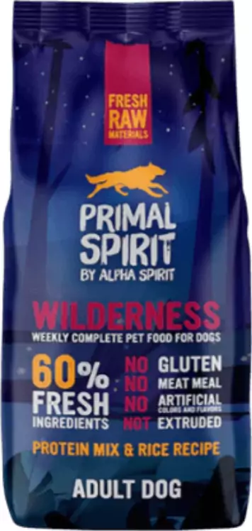 Primal Spirit 60% Wilderness Para Perros 12 Kg Primal Spirit 60% Wilderness Para Perros 12 Kg