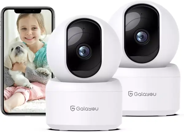 Pack 2 cámaras vigilancia 2K Wifi Alexa Pack 2 cámaras vigilancia 2K Wifi Alexa